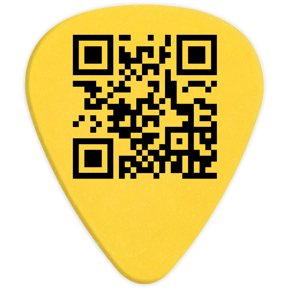 Duralin Standard Guitar Picks Light/Medium .70mm (10 pcs) - Yellow