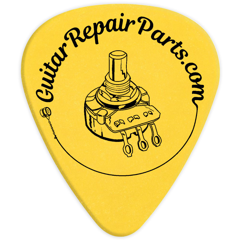 Duralin Standard Guitar Picks Light/Medium .70mm (10 pcs) - Yellow