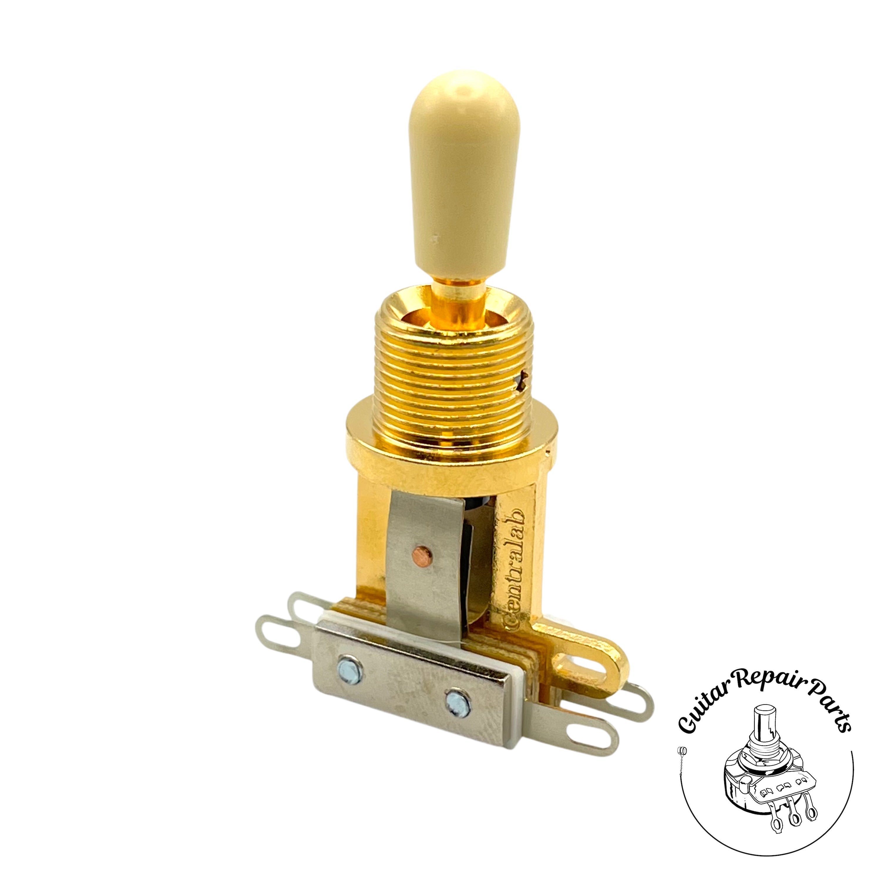 Centralab 3 Position Pickup Selector Toggle Switch, Short Frame