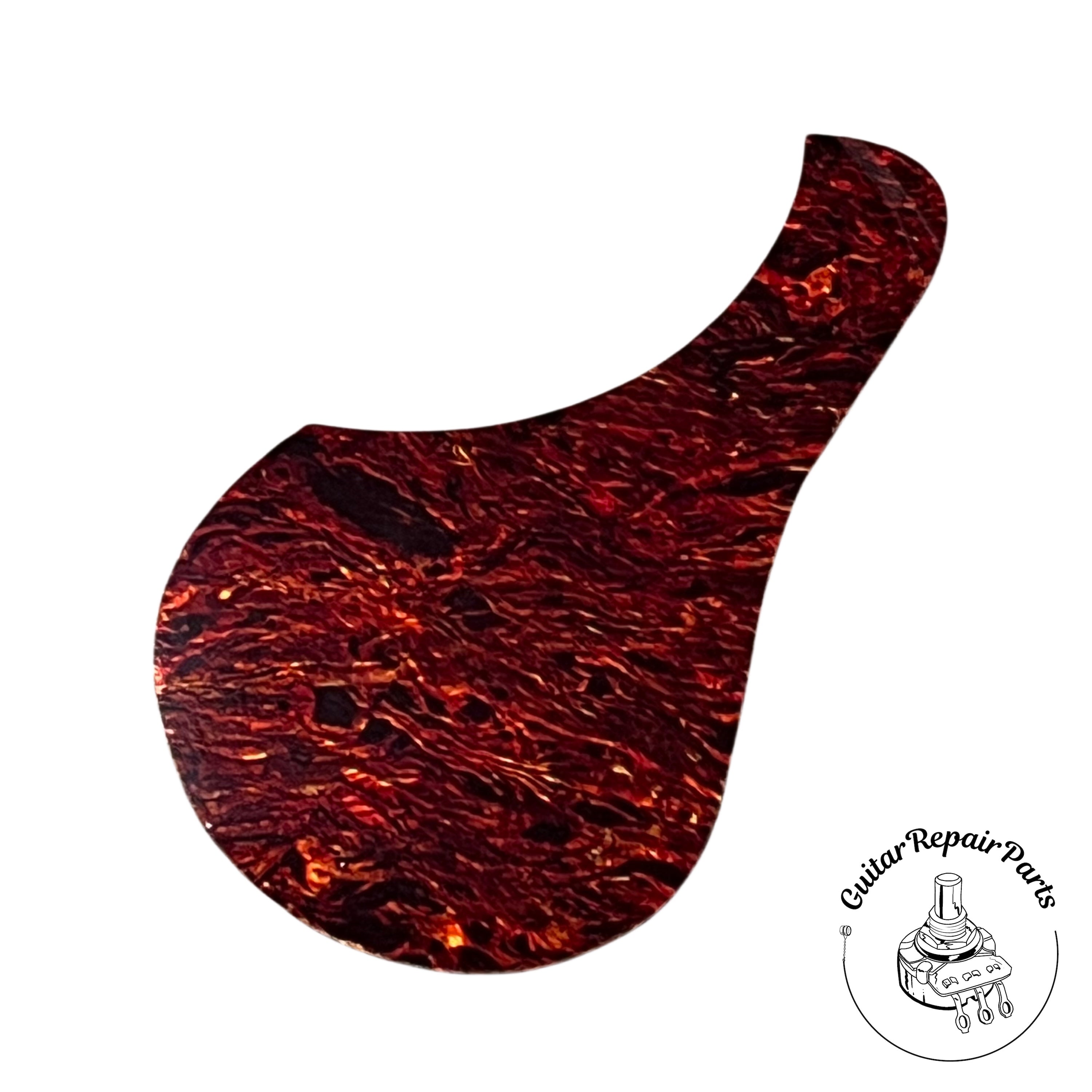 Alvarez Plastic Pickguard For Acoustic Guitar (B-Stock) - Red
