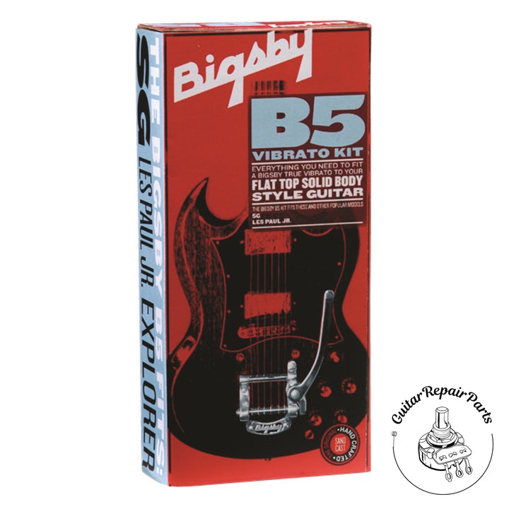 Bigsby B5 Vibrato Tailpiece Kit 0868013003 - Polished Aluminum