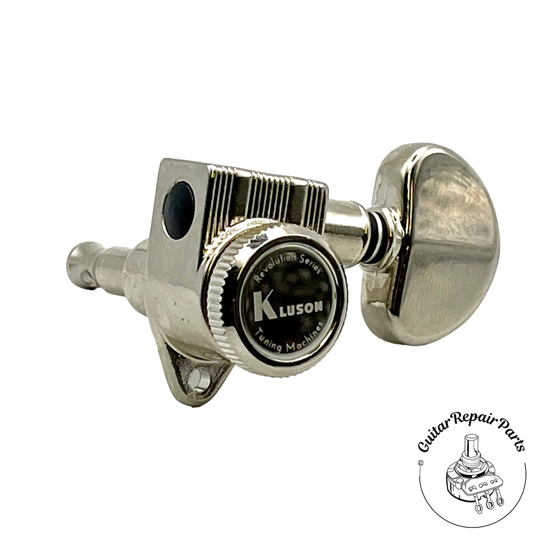 Kluson KREL-3-N Revolution E-Mount Locking Tuning Machines 3x3 - Nickel
