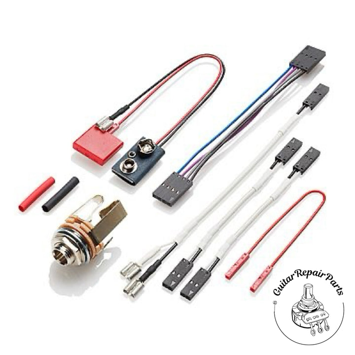 EMG BTS System 4 Knob Bass Preamp Kit: 2-Band Equalizer, Volume, Blend Controls