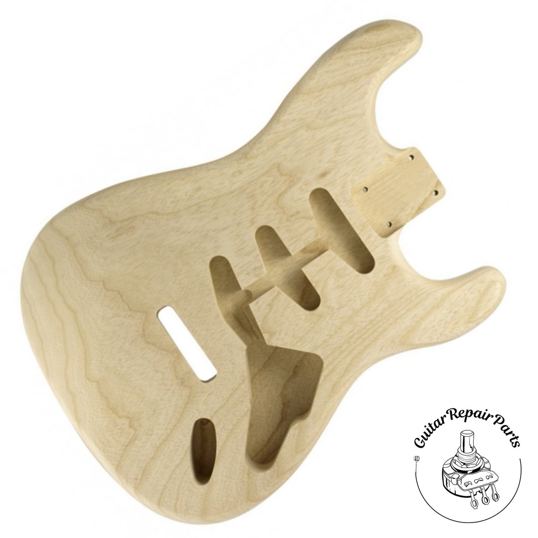 Swamp Ash Stratocaster Body - Unfinished