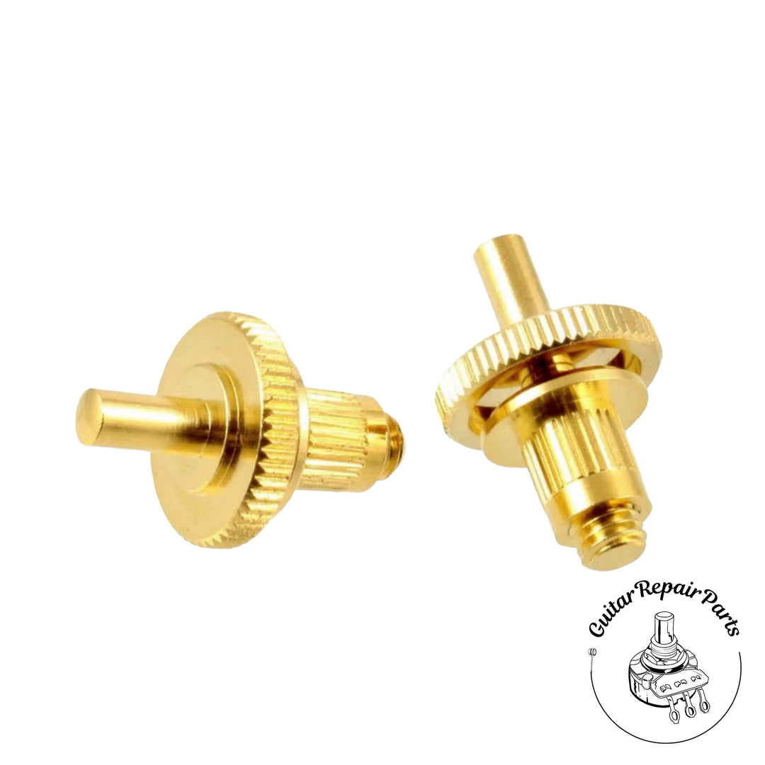 Grover Studs and Wheels For Nashville Tuneomatic Bridge Metric M5 - Gold