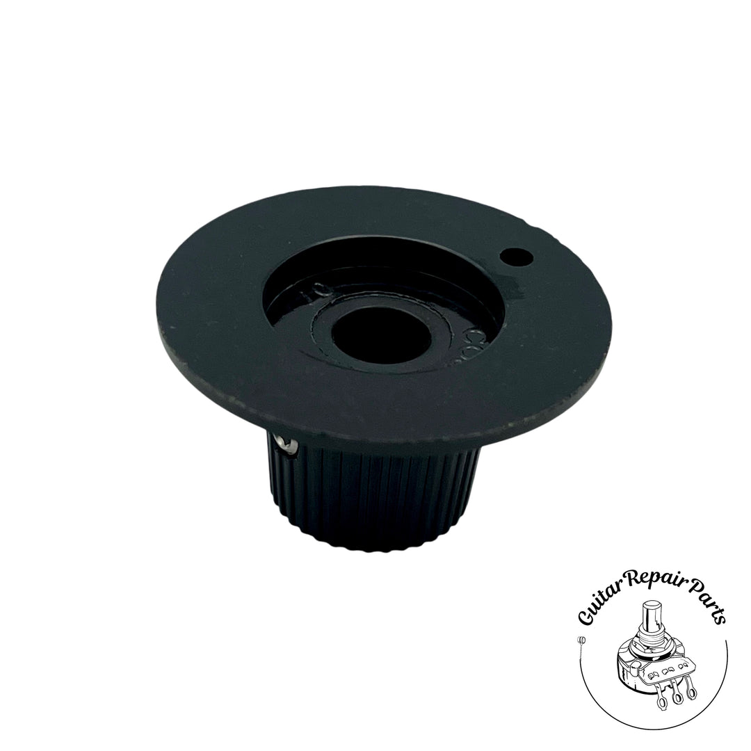 Fender Pure Vintage Skirted "Witch Hat" Amplifier Knob (1 pc) - Black/Silver