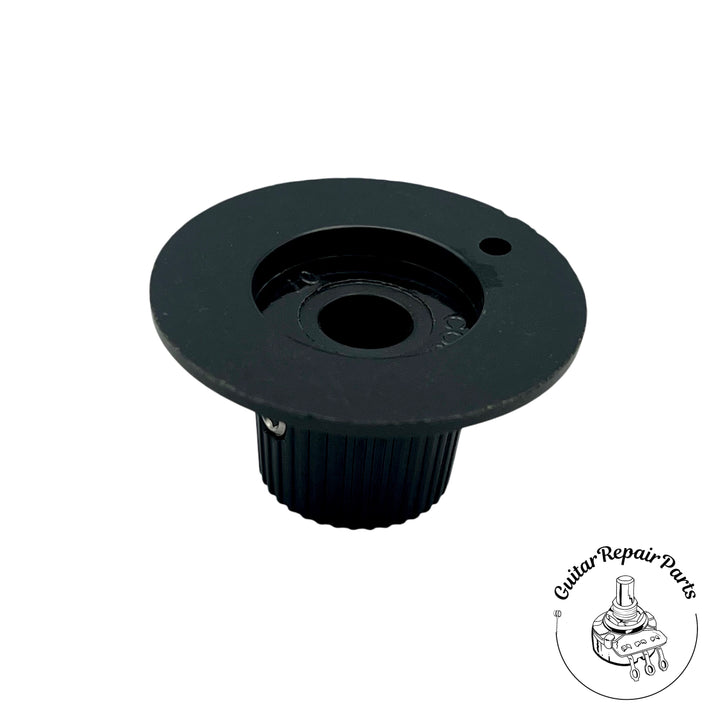 Fender Pure Vintage Skirted "Witch Hat" Amplifier Knob (1 pc) - Black/Silver