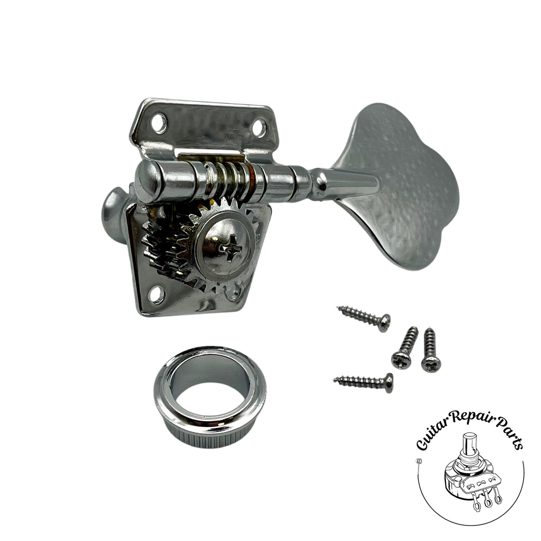Ibanez Bass Tuning Machine Key, Left Side, 2MM0034L-CH (1 pc) - Chrome