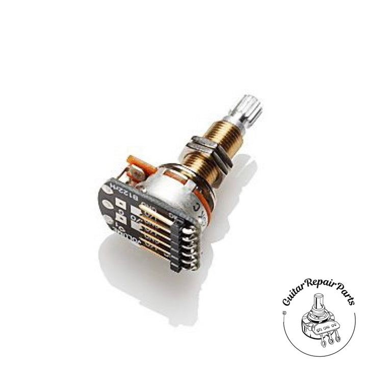 EMG 25k Solderless Volume Potentiometer For EMG Pickups, 3/4" Bushing, Split-Shaft