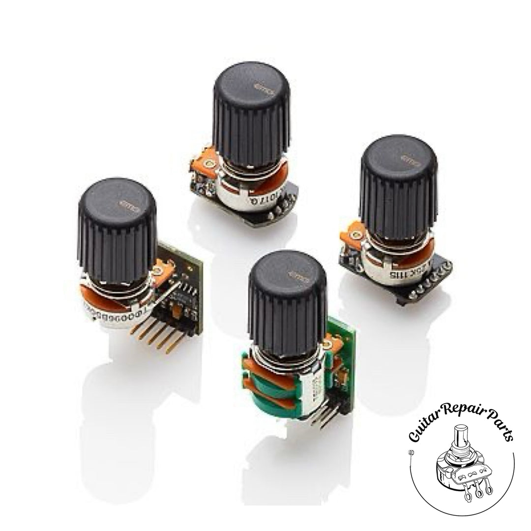 EMG BTS System 4 Knob Bass Preamp Kit: 2-Band Equalizer, Volume, Blend Controls