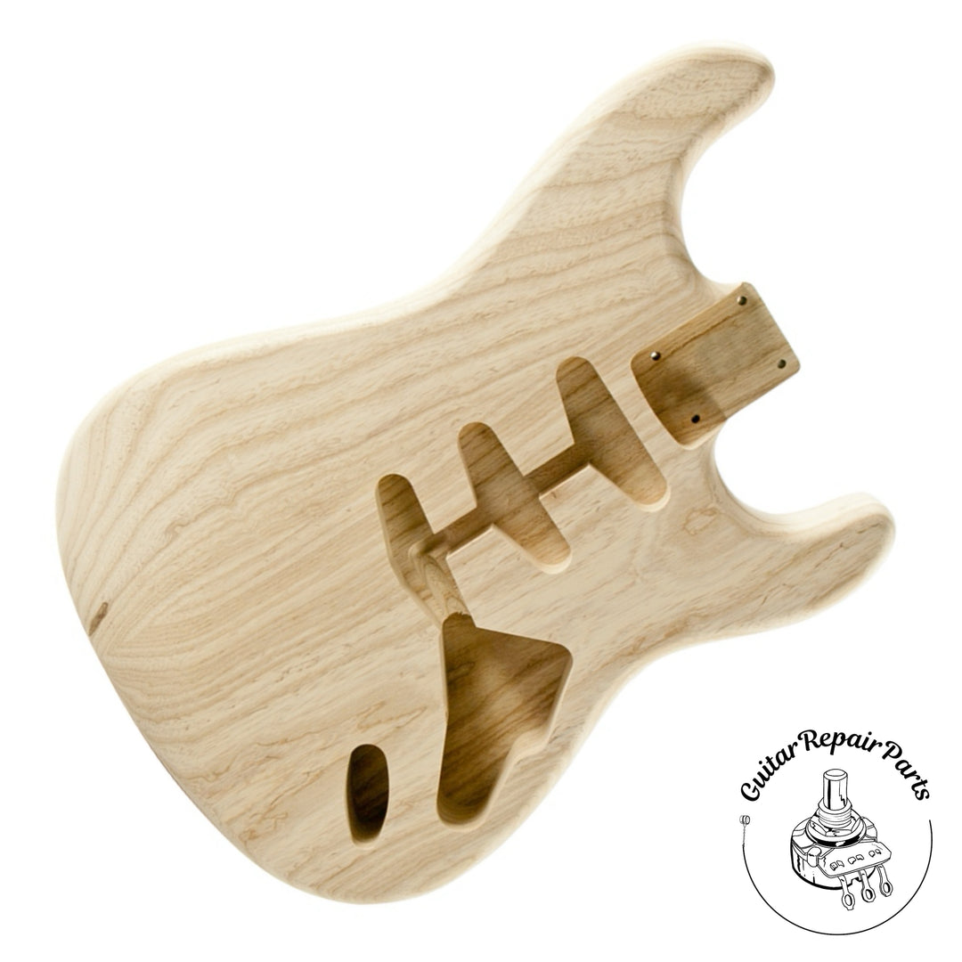 Swamp Ash Stratocaster Body No Tremolo - Unfinished