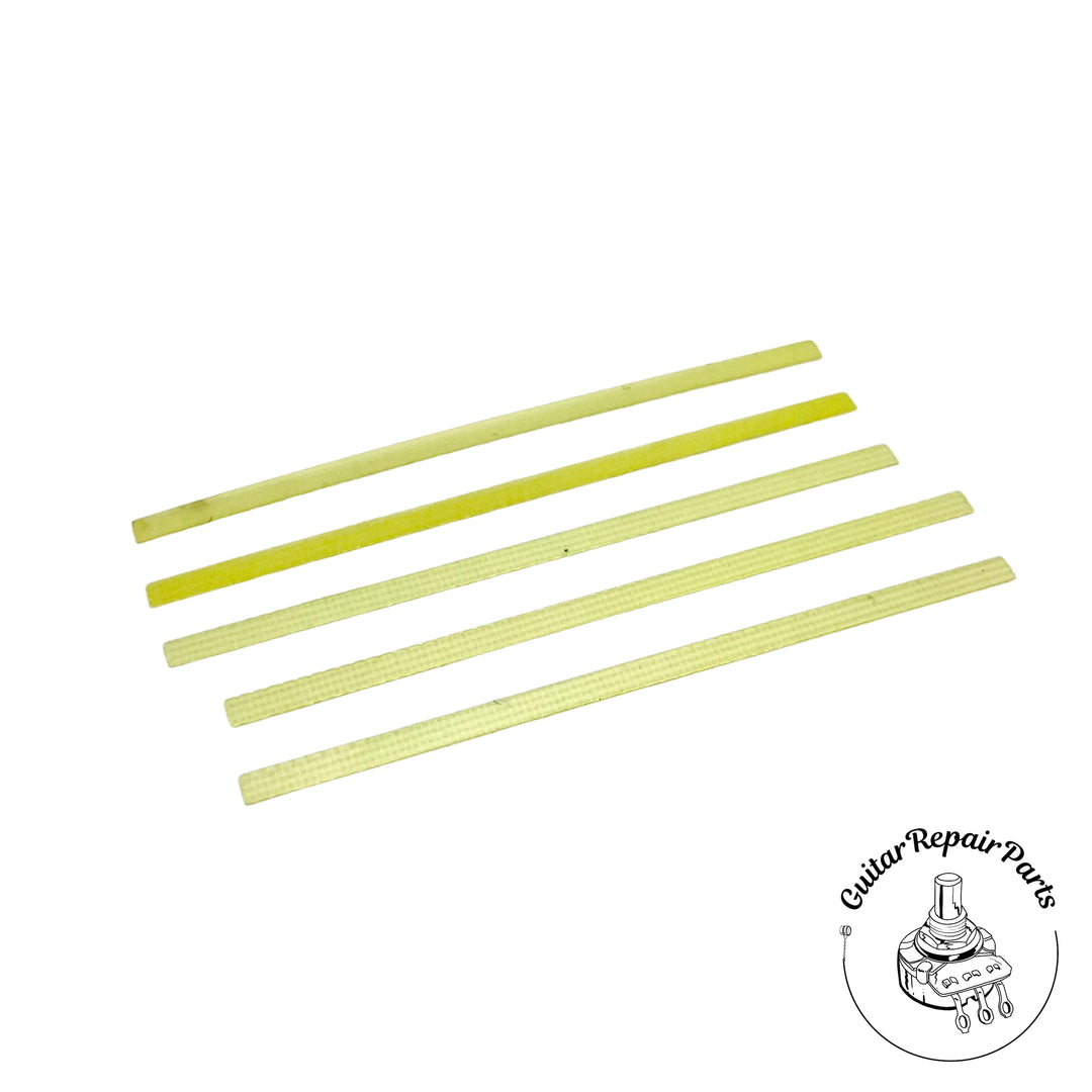Acoustic Guitar Saddle Shims For Ovation & Takamine CP-100 Pickups 0.2mm (5 pcs)