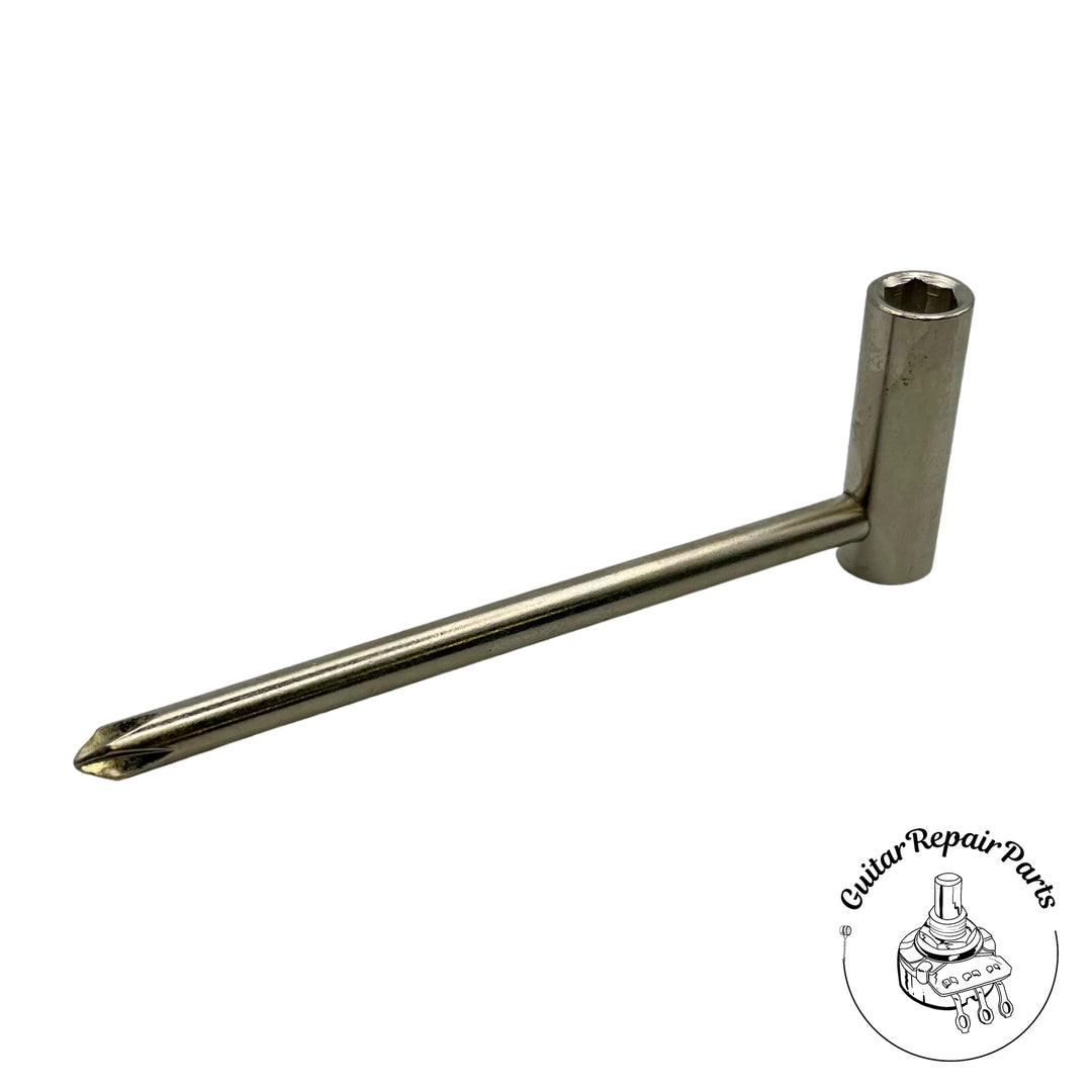 Truss Rod Wrench, 1/4" Right-Angle Nut Driver W. Phillips Srewdriver