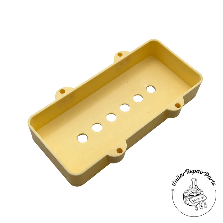 Plastic Pickup Cover For Fender Jazzmaster, 51mm Spacing (1 pc) - Cream