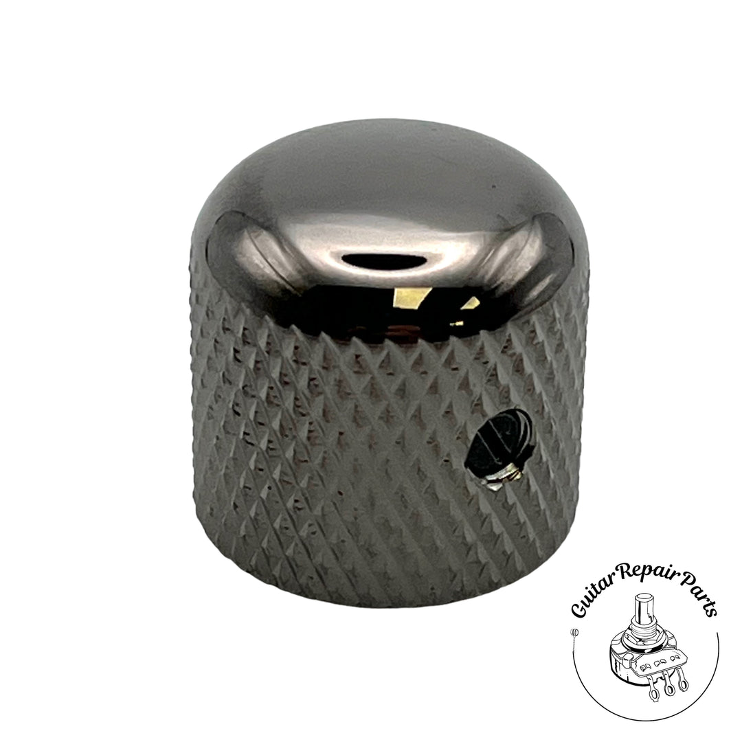 Ibanez 4KB1J1K Metal Barrel Knob, Dome Top, Prestige Series (1 pc) - Cosmo Black