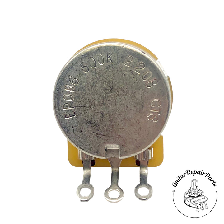 CTS 500K Potentiometer, Audio Taper, 3/8" Bushing, Split-Shaft