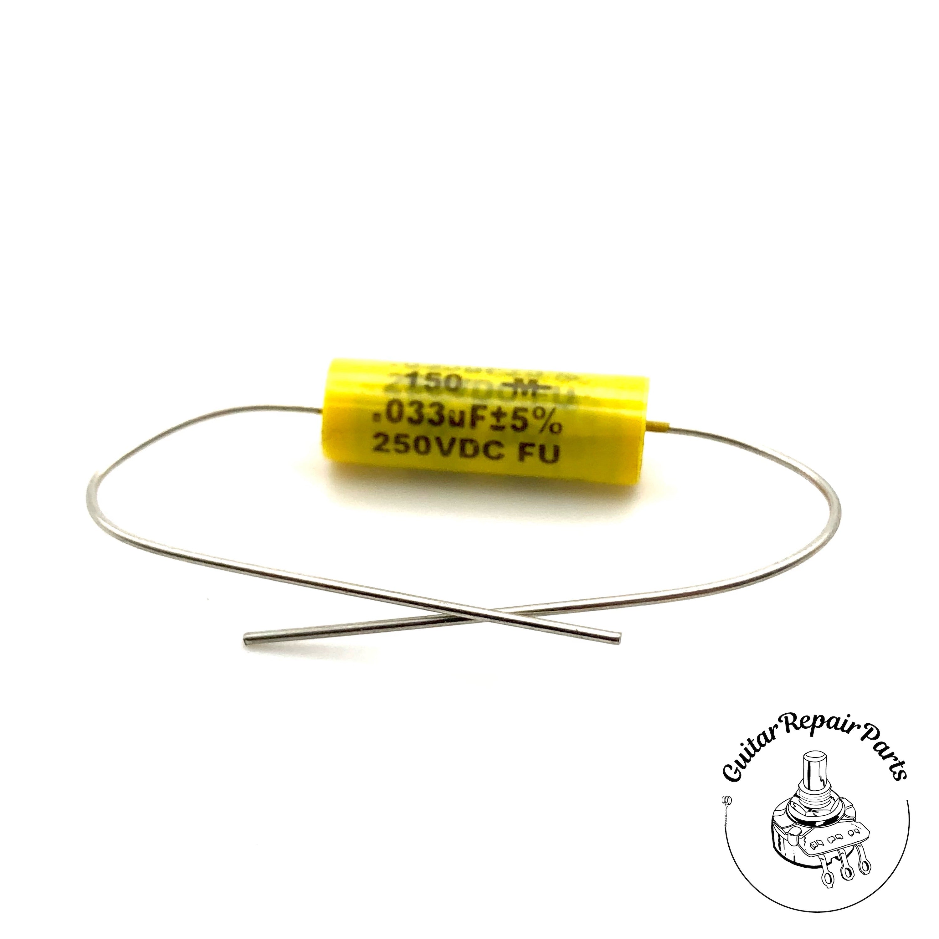 Mallory Mustard Tone Capacitor .033uF 250V