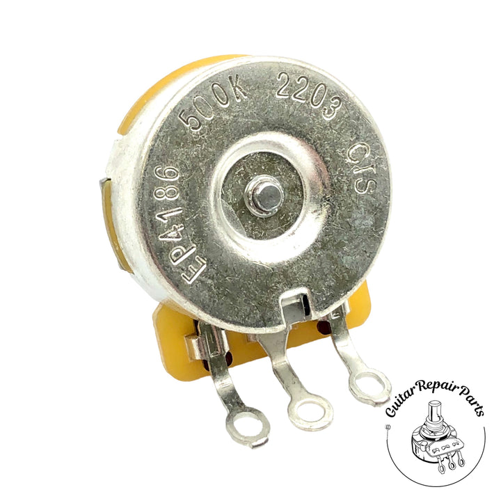 CTS No-Load 500K Potentiometer, Dimpled, 3/8" Bushing, Short Split-Shaft