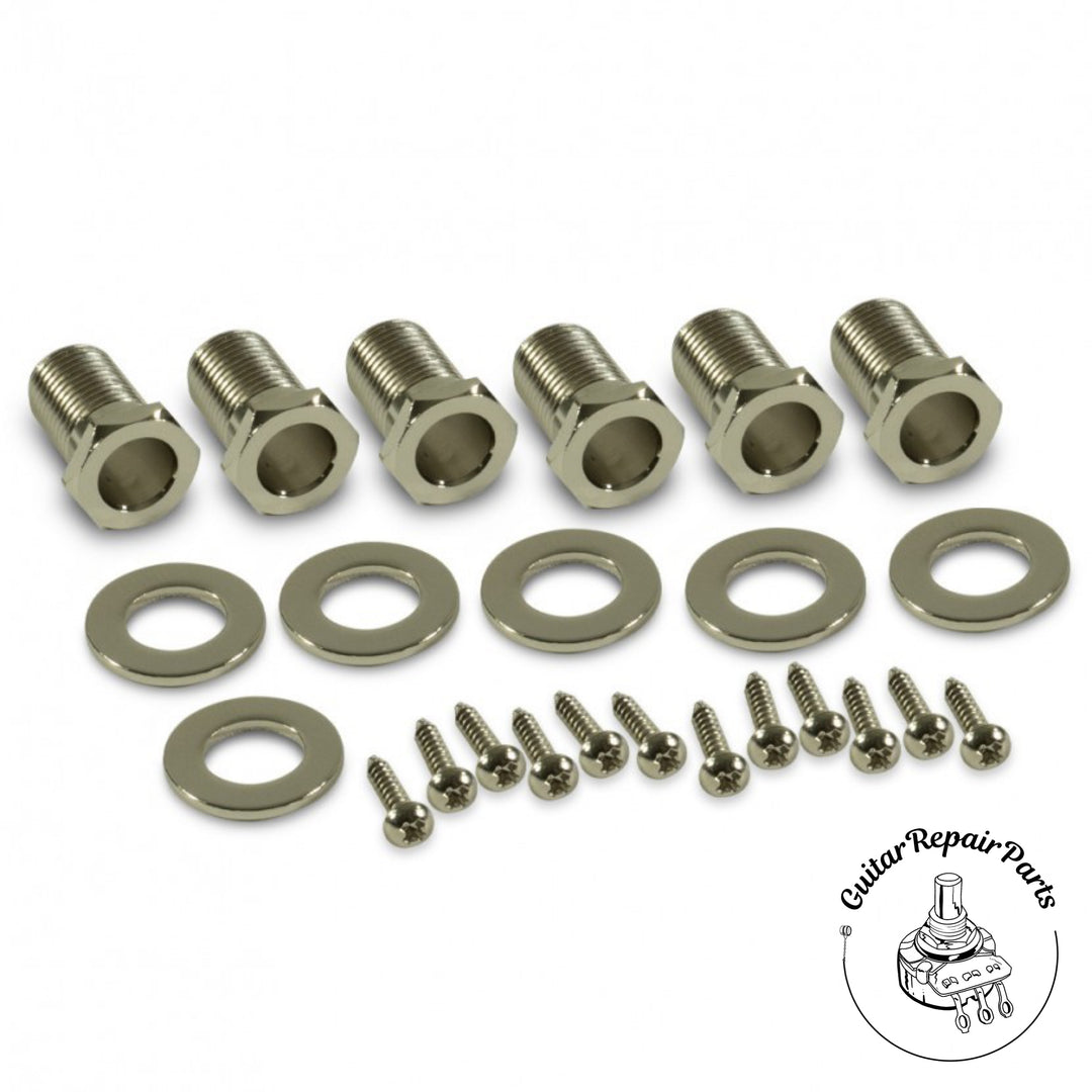 Kluson KVD-3-CMDR Diecast Tuning Machines, 3x3, Screw-in Bushing - Chrome