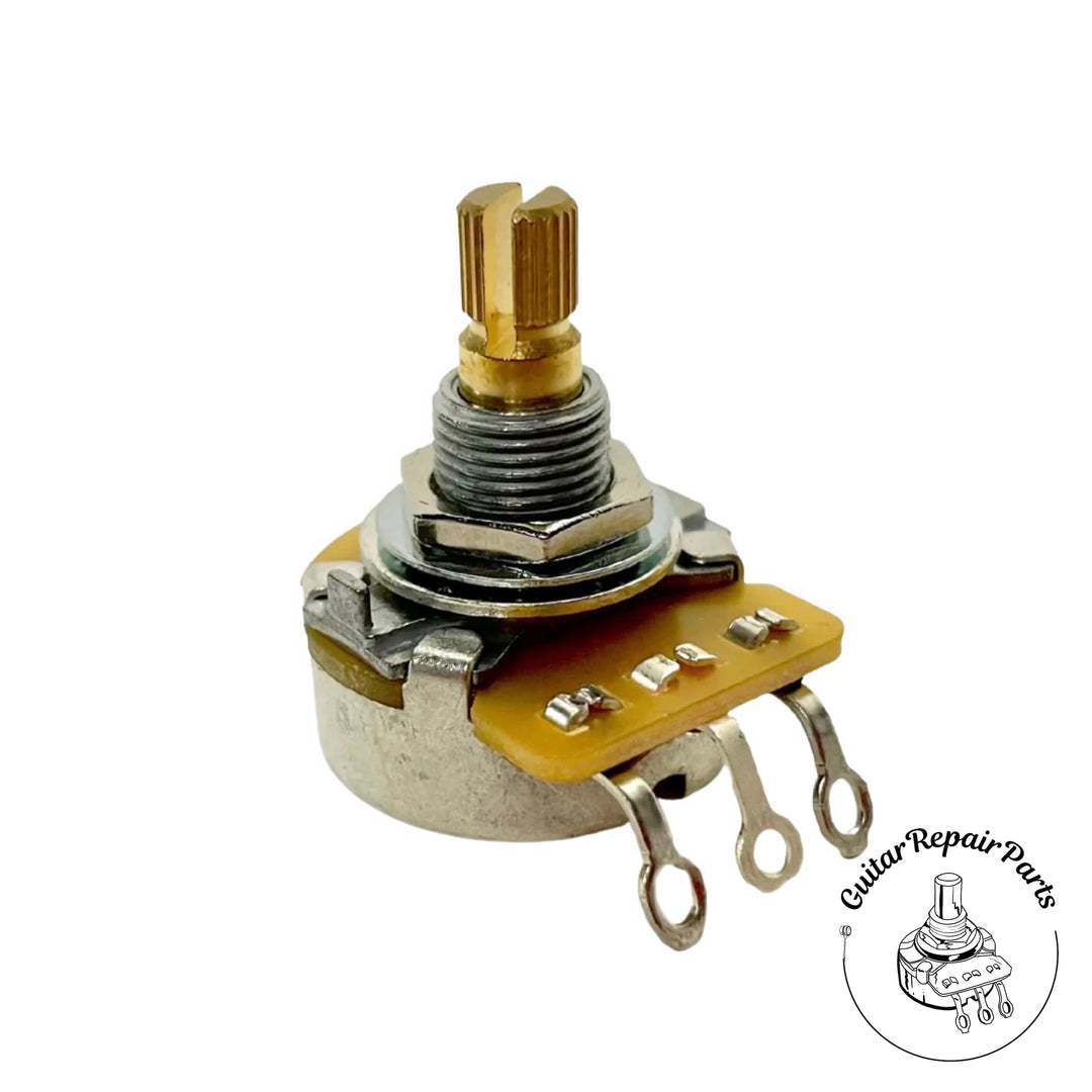 CTS 250K Potentiometer, Audio Taper, 3/8" Bushing, Split-Shaft