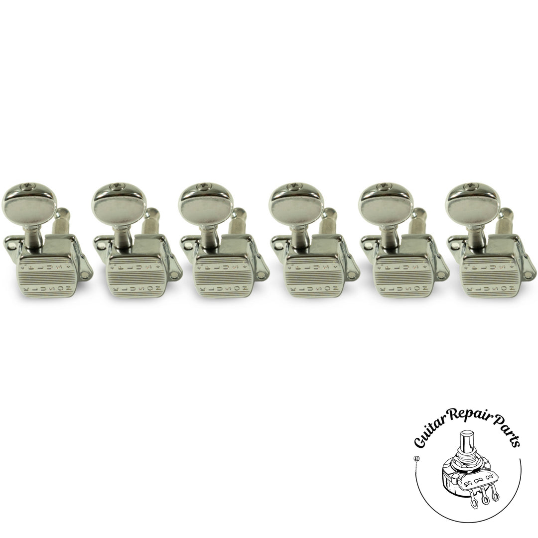 Kluson KPLUS-6B-C Plus Series 6 In Line Tuning Machines - Chrome