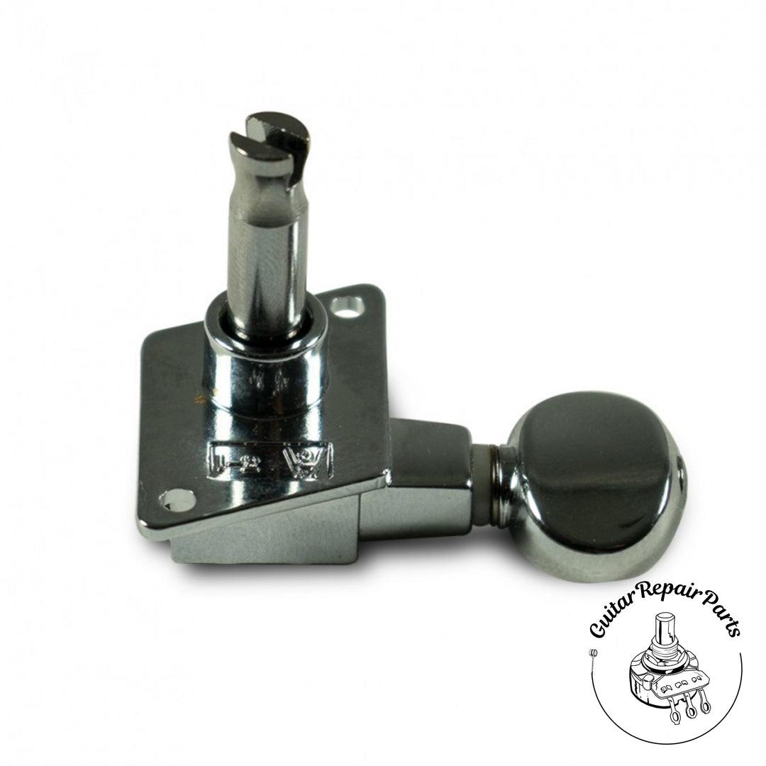 Kluson KRF-6BX-C Revolution Tuning Machines F-Mount 6-In-Line Staggered - Chrome