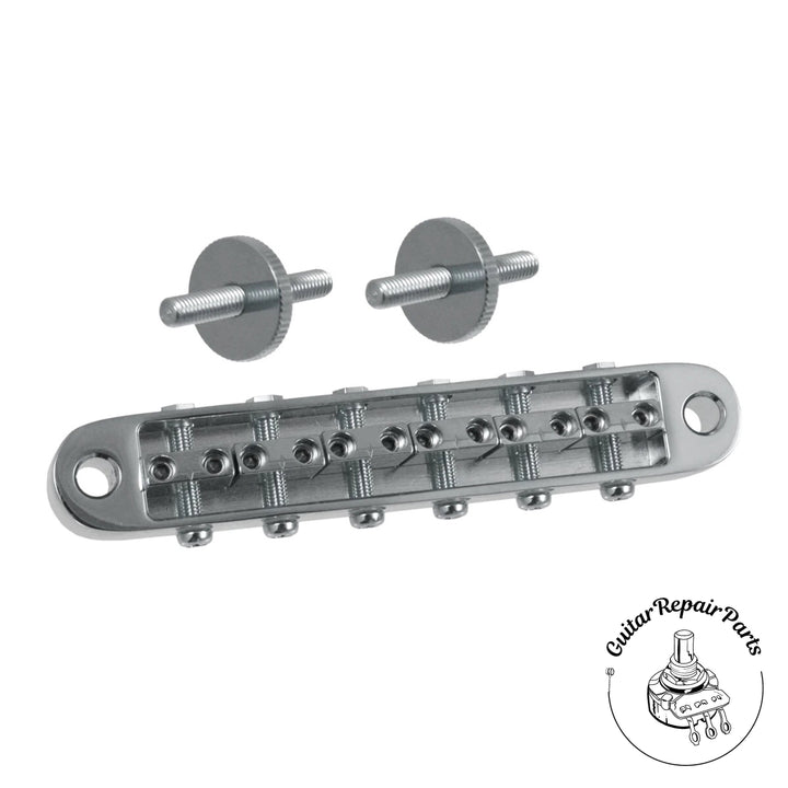 Gotoh 510BN Height Adjustable Tune-o-matic Bridge - Chrome
