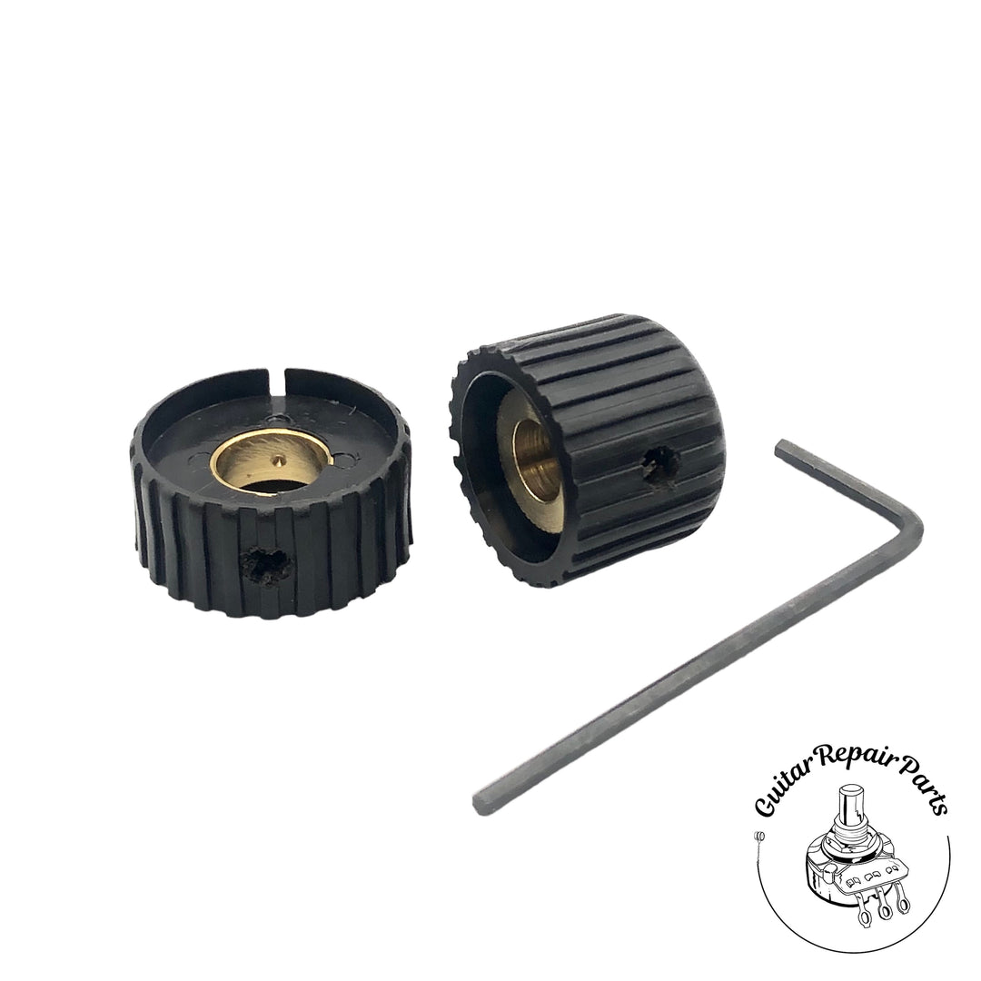 EMG Stacked Concentric Knob Set - Black