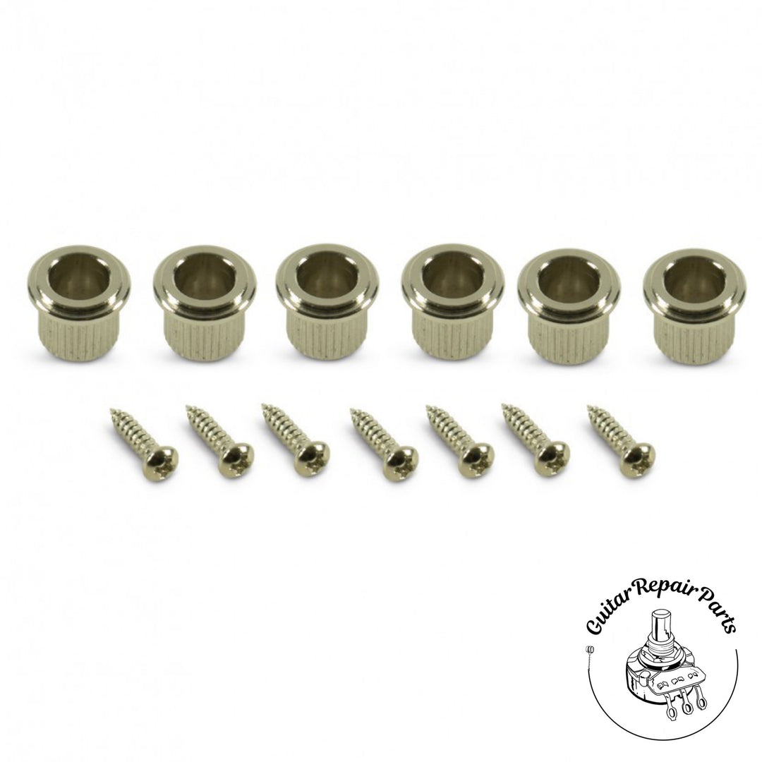 Kluson KD-6B-NM Single Line Deluxe Tuning Machines 6-in-line - Nickel