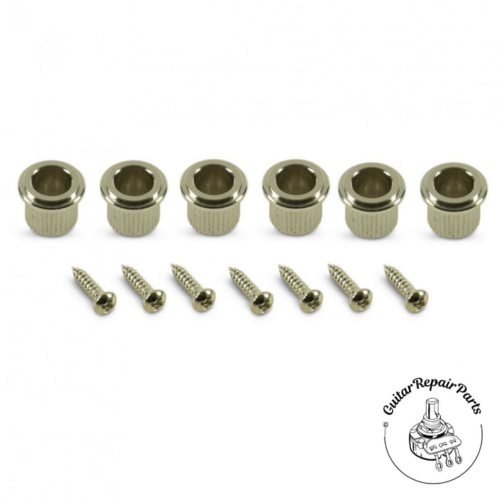 Kluson KTS-6BX-NM Supreme Tuning Machines, 6-In-Line, Staggered Post - Nickel