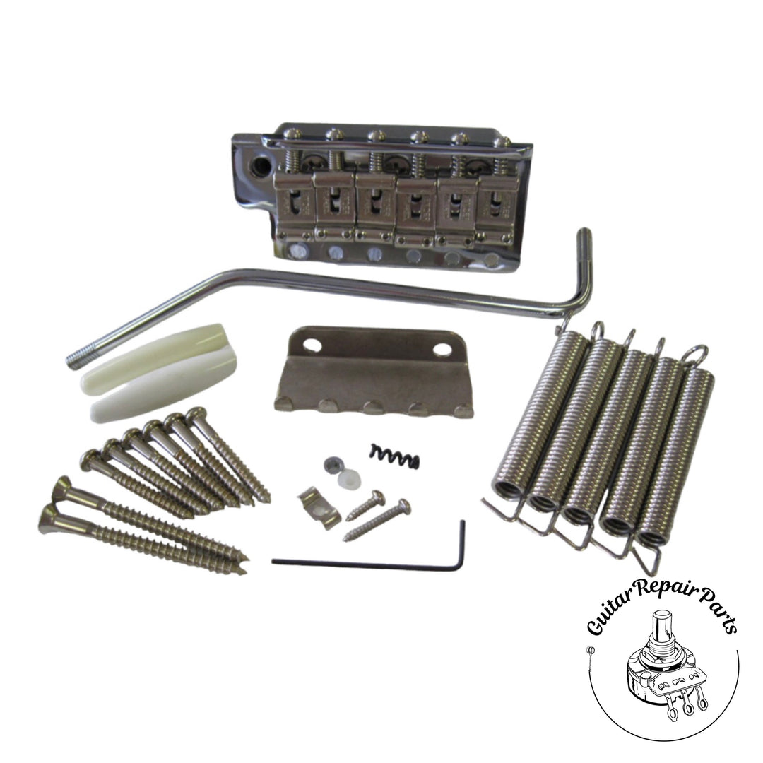 Fender Pure Vintage Stratocaster Tremolo Assembly 0094247049 - Nickel / Chrome