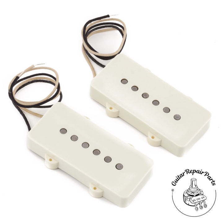 Fender Pure Vintage '65 Jazzmaster Pickup Set 0992239000 - Vintage White