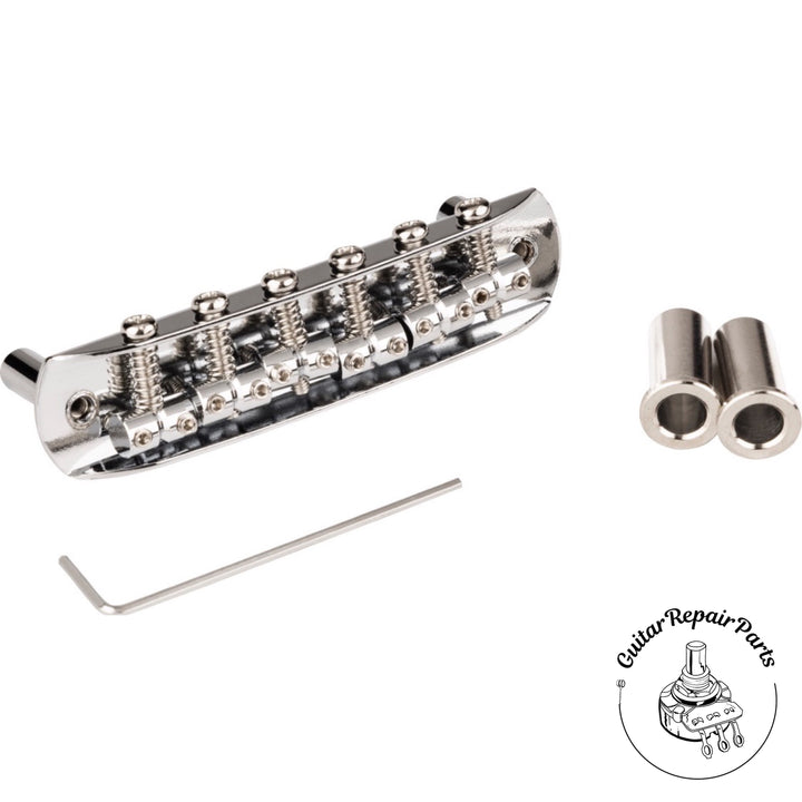 Fender Fully-Adjustable Mustang, Jaguar, Jazzmaster Bridge 0081239049 - Chrome