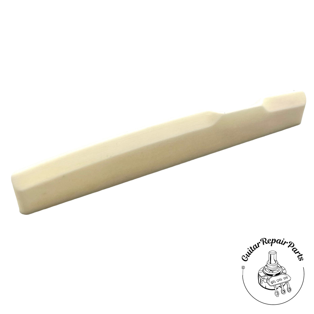 Compensated Saddle For Gibson Acoustic Guitars - Bleached Bone