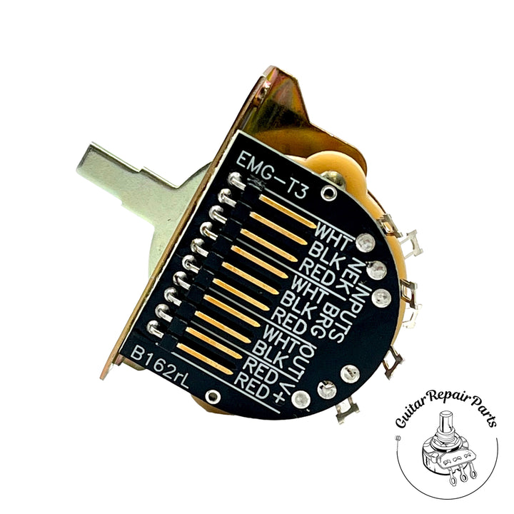 EMG (T3) B162 Solderless Telecaster Style 3 Way Blade Pickup Selector Switch