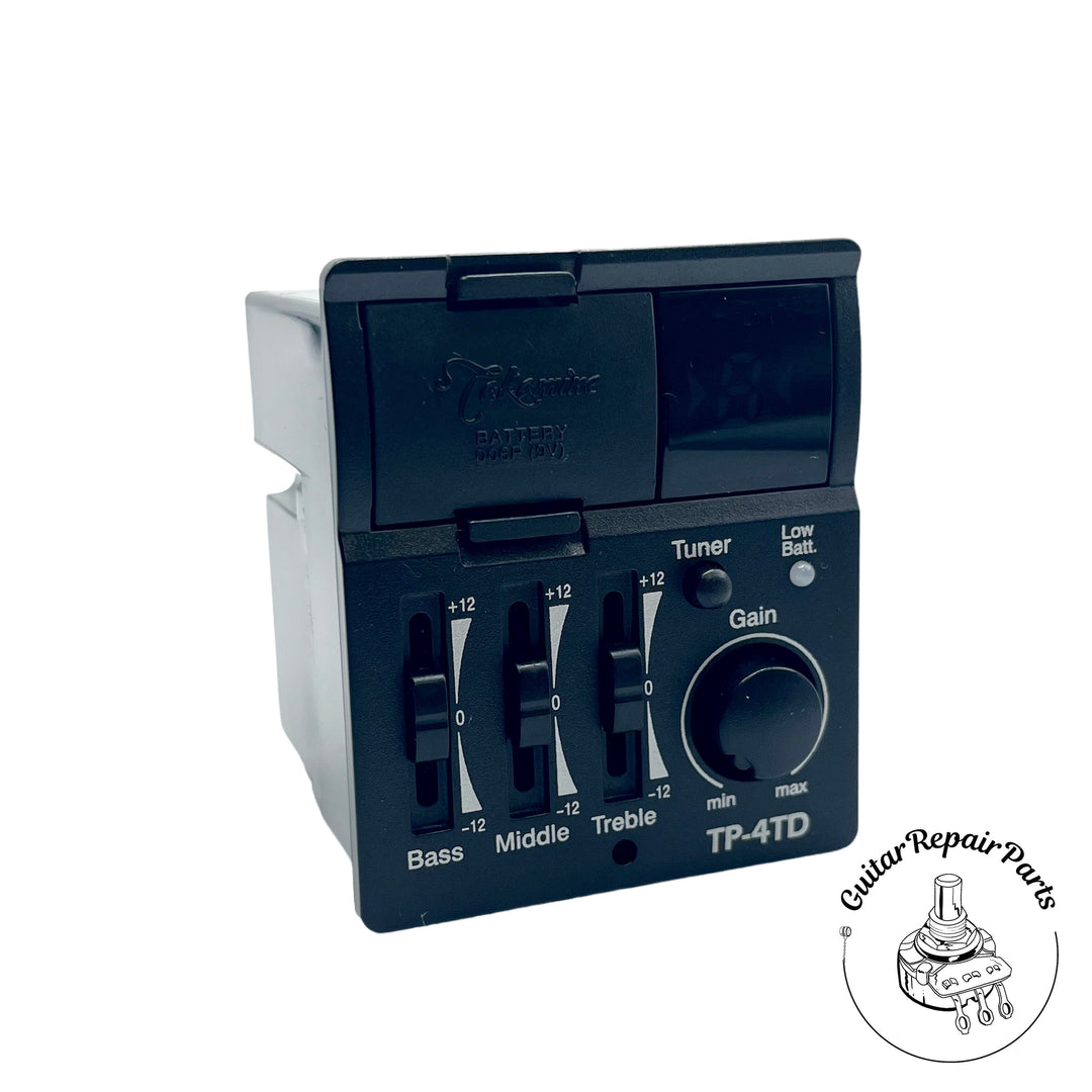 Takamine TP-4TD Dual-Input Preamp For Split-Saddle G Series Guitars - TGP0886D
