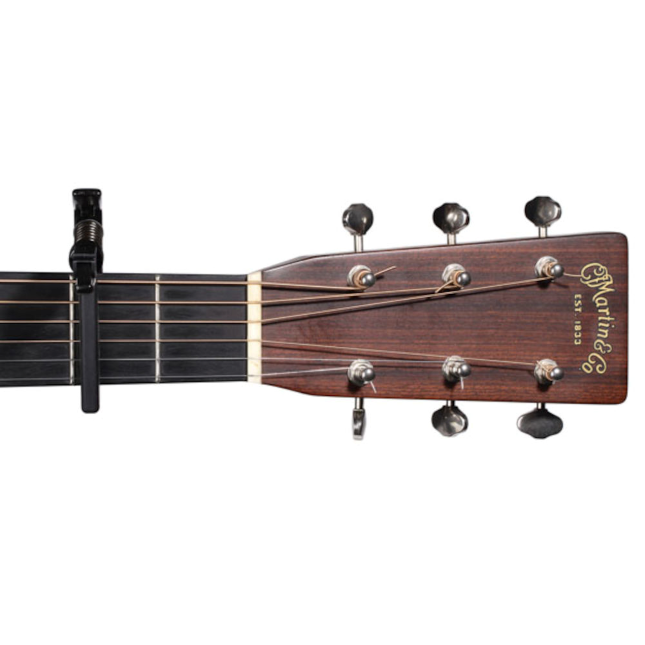 D'Addario Artist Guitar Capo PW-CP-10 - Black