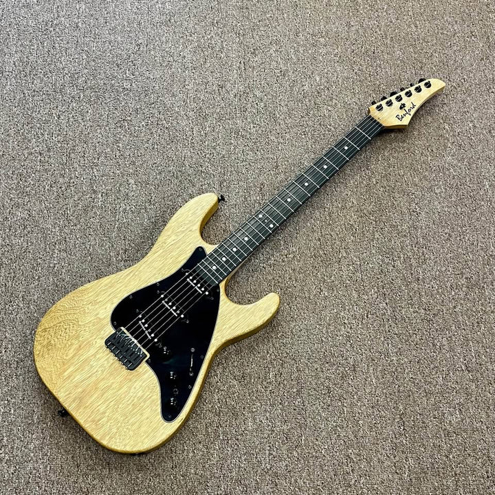 Benford Guitars Modern S Guitar w. Piezo bridge (USED; 2015) - Korina