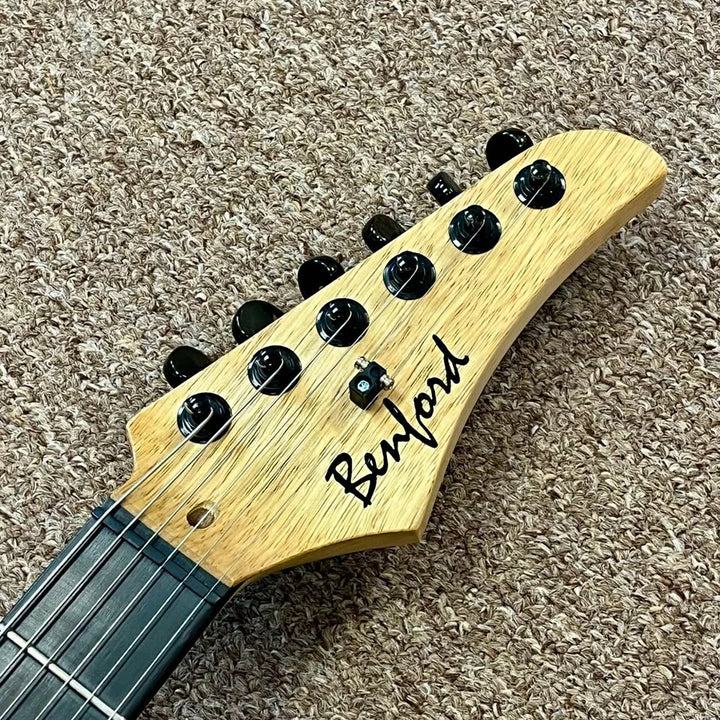 Benford Guitars Modern S Guitar w. Piezo bridge (USED; 2015) - Korina