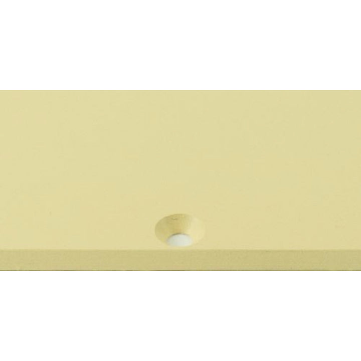 Pickguard Material Blank 9 x 15.5 x 0.90" - Cream
