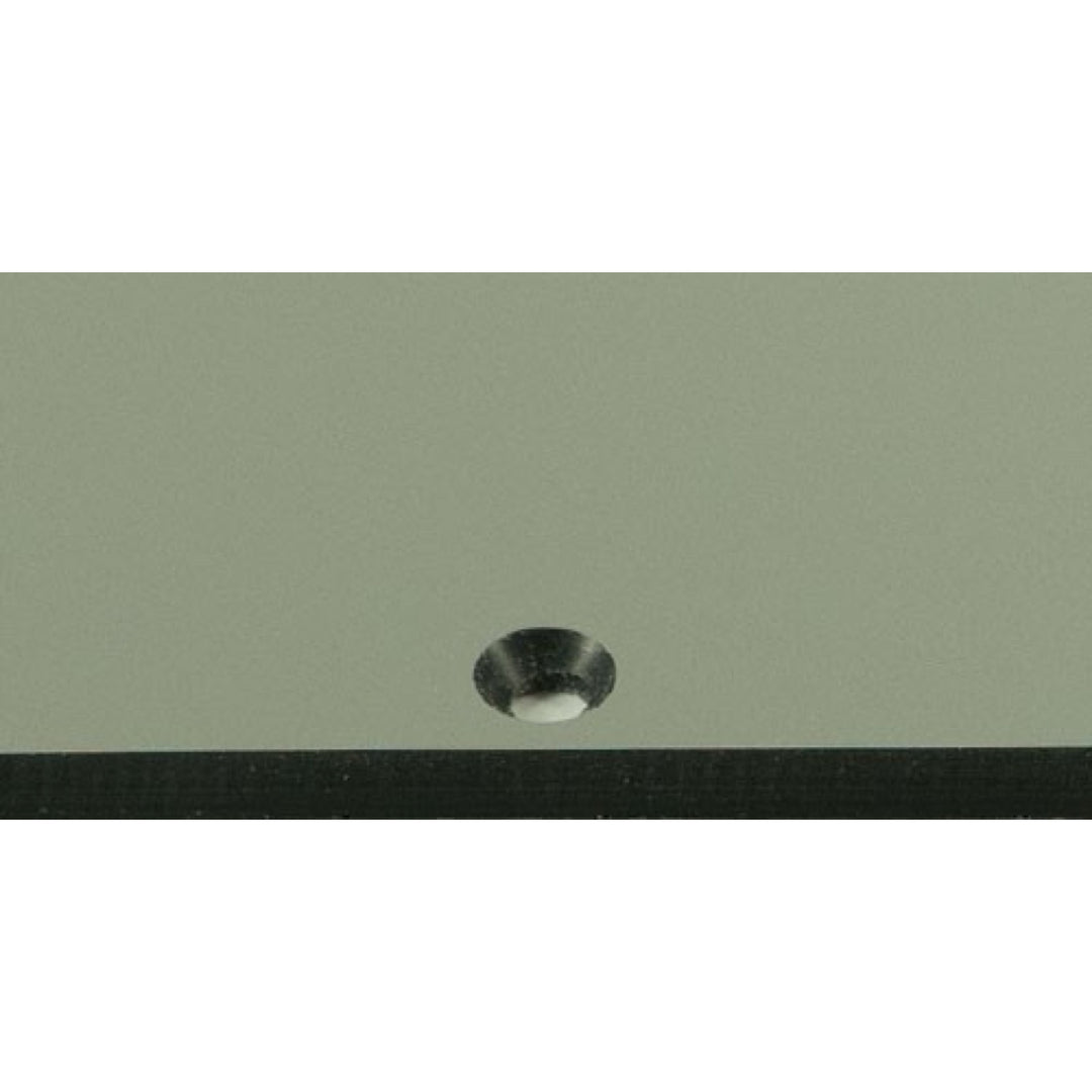 Pickguard Material Blank 9 x 15.5 x 0.90" - Faux Brushed Silver