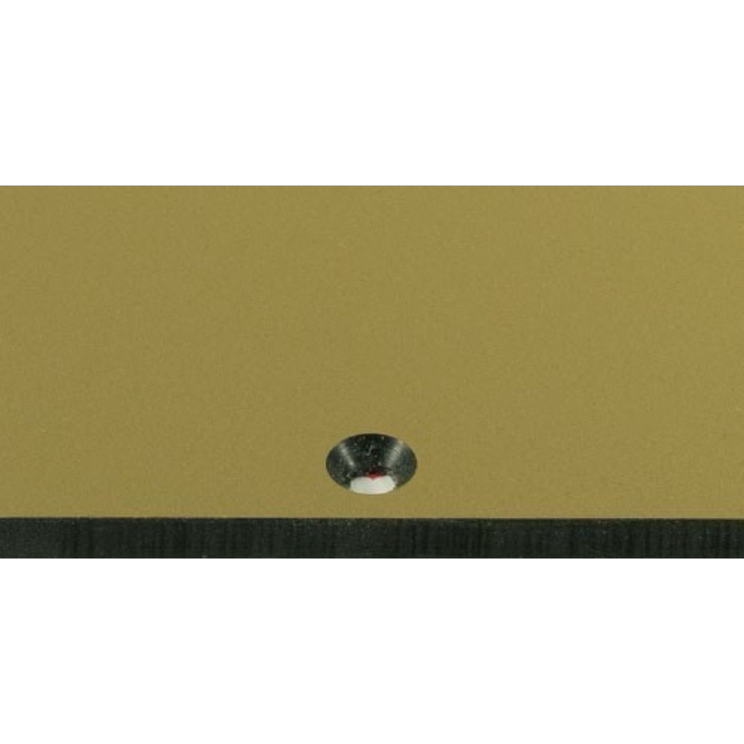 Pickguard Material Blank 9 x 15.5 x 0.90" - Faux Brushed Gold