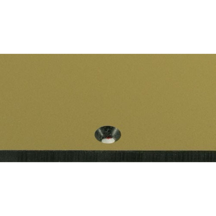 Pickguard Material Blank 9 x 15.5 x 0.90" - Faux Brushed Gold