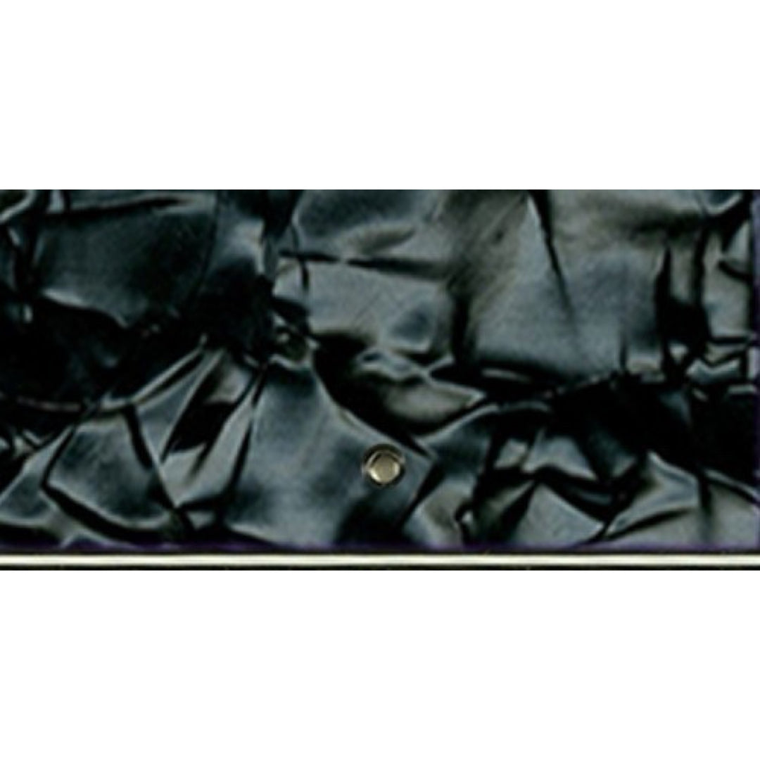 Pickguard Material Blank 9 x 15.5 x 0.90" - Jet Black Pearl
