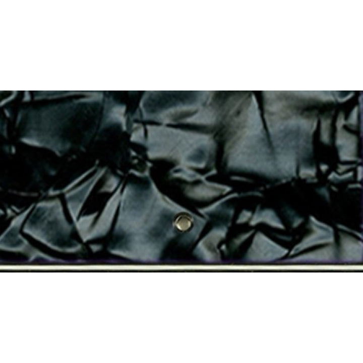 Pickguard Material Blank 9 x 15.5 x 0.90" - Jet Black Pearl