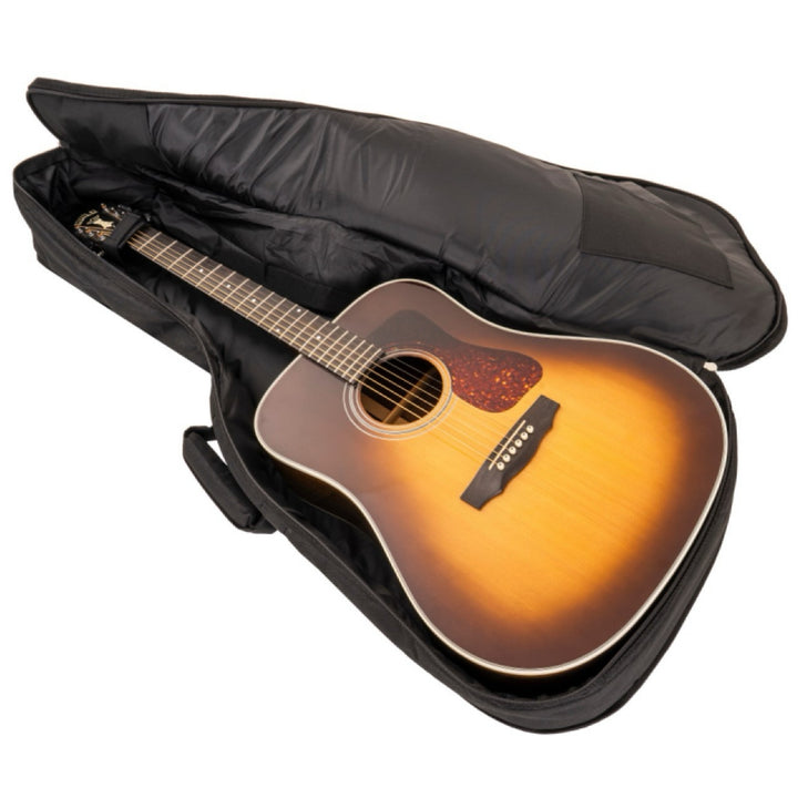 TKL 4615 Black Belt Traditional Dreadnought 6 / 12 String Soft Case Gig Bag