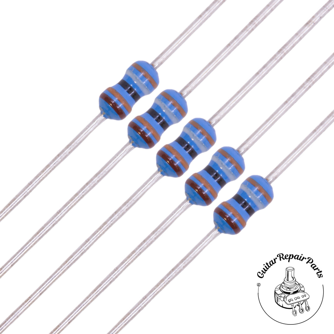 Vishay Metal Film Resistors For Guitar Electronics (5 pcs)