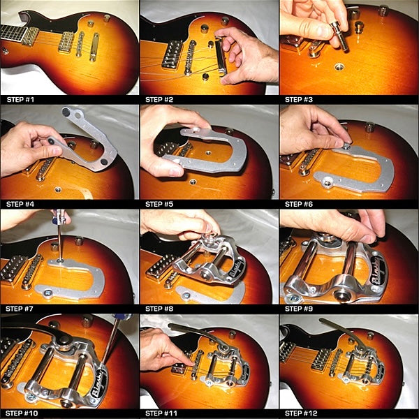 Vibramate V5 Standard Bigsby B5 Stop-Tail Adapter Kit, Right