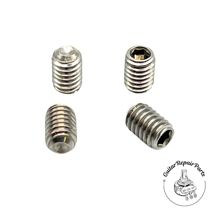 Set Screws For Barrel Knobs Metric Hex M4 x 6mm (4 pcs) - Stainless