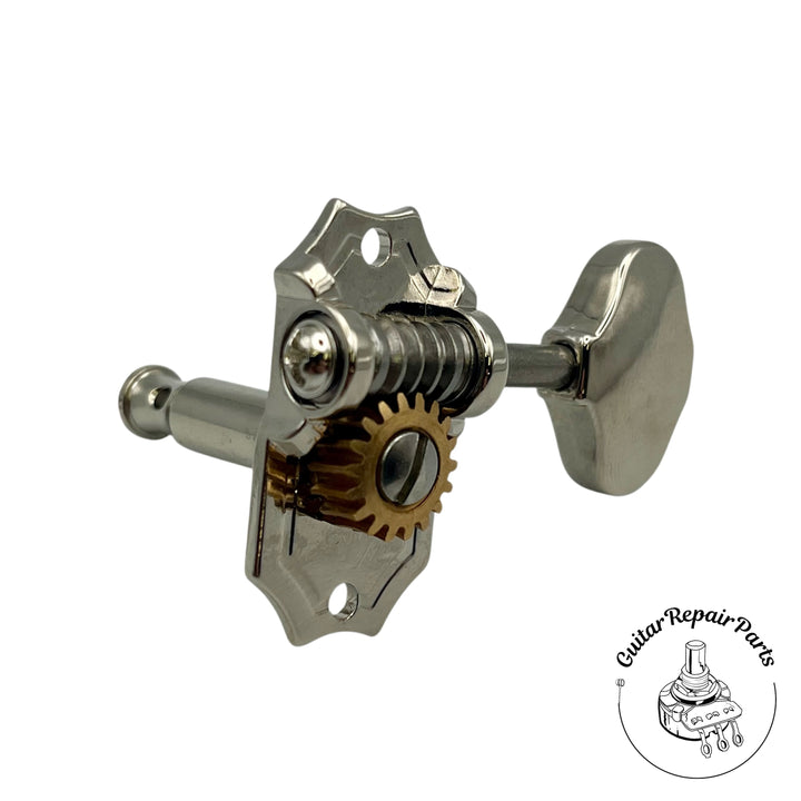 Kluson KP-3V-NDOR Prestige Vertical Mount 3x3 Open Gear 18:1 Ratio - Nickel